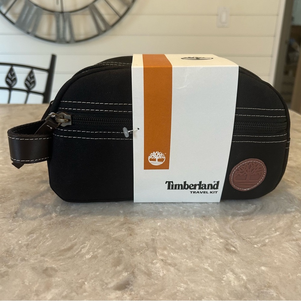 Timberland Black Travel Kit for Men